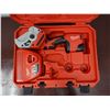 Image 2 : Milwaukee 2470-21 M12 Cordless PVC Plastic Pipe Shear Kit w/ Charger in Hard Case