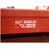 Image 3 : Milwaukee 2470-21 M12 Cordless PVC Plastic Pipe Shear Kit w/ Charger in Hard Case