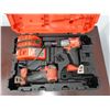 Image 1 : Milwaukee 2904-20 Hammer Drill, 2853-20 Hex Driver & Charger in Hard Case