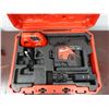 Image 1 : Milwaukee 3632-21 M12 Green 360 3-Plane Laser Kit w/ Tripod & Charger in Hard Case