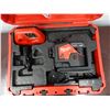 Image 1 : Milwaukee 3632-21 M12 Green 360 3-Plane Laser Kit w/ Tripod & Charger in Hard Case