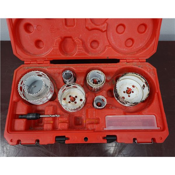 Milwaukee 49-22-4092 Electrician's Large Diameter Bi-Metal Hole Saw Kit in Hard Case