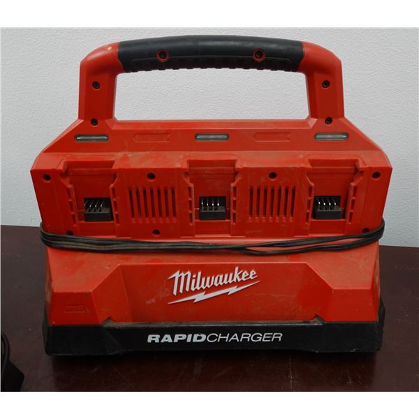 Milwaukee Packout Six Bay Rapid Charger