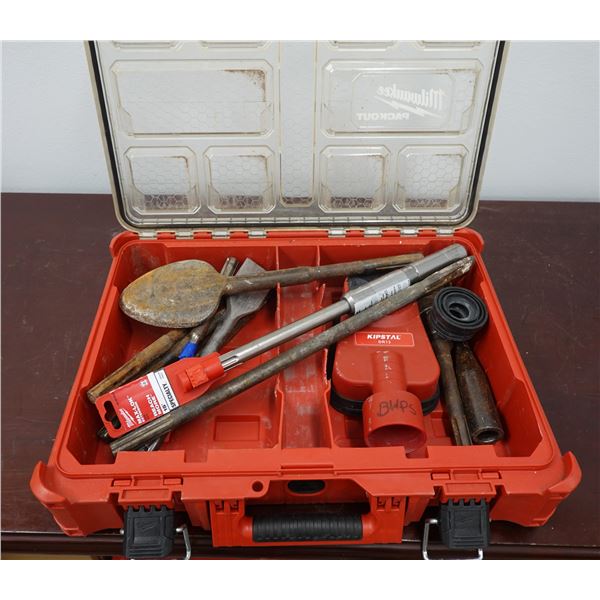 Kipstal DR13 Dust Shroud for Drill Max w/ Accessories in Hard Case