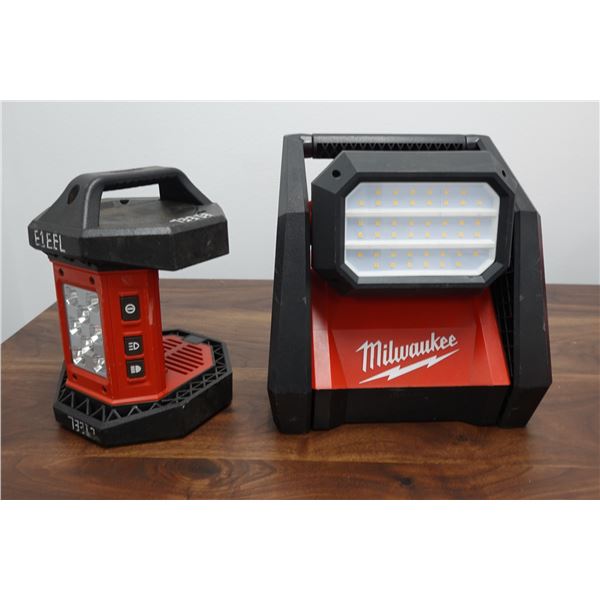 Milwaukee 2361-20 Flood Light & 2366-20 Rover Dual Power Flood Light