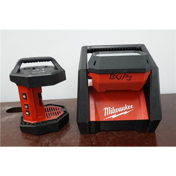 Milwaukee 2361-20 Flood Light & 2366-20 Rover Dual Power Flood Light