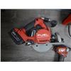 Image 12 : Milwaukee 2713-20 Rotary Hammer, 2881-20 Grinder, Blower, Circular Saw, Charger, etc