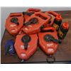 Image 1 : Qty 6 Milwaukee Measuring Tape & 2 DeWalt Red Chalk