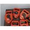 Image 5 : Qty 6 Milwaukee Measuring Tape & 2 DeWalt Red Chalk