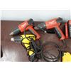 Image 2 : Multiple Power Tools, Kipstal Dust Shroud, DeWalt Measuring Tape, Bits, etc