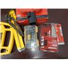 Image 7 : Multiple Power Tools, Kipstal Dust Shroud, DeWalt Measuring Tape, Bits, etc