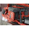 Image 7 : Qty 2 Milwaukee Packout Boxes w/ Rotary Hammer, Air Tip Dust Collector, Kipstal Dust Shroud. Etc