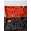 Image 2 : Qty 3 Milwaukee Hard Plastic Tool Cases