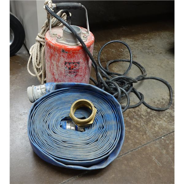 MQ Submersible Pump & Coil Hose
