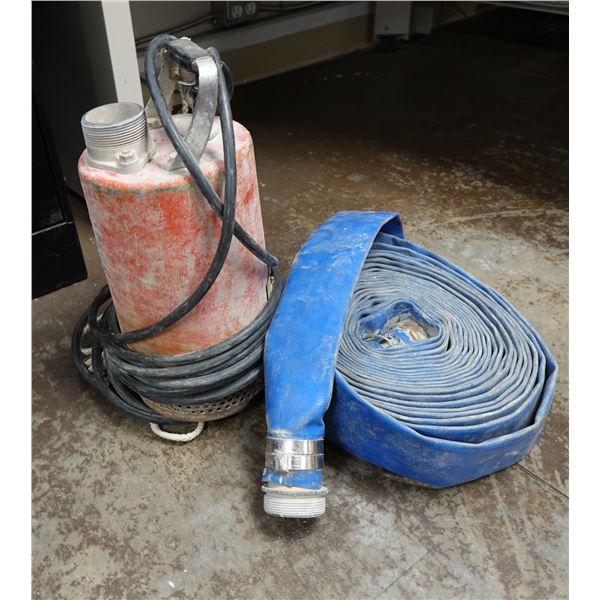 MQ Submersible Pump & Coil Hose