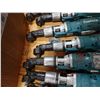 Image 5 : Qty 7 Makita DFL302F Angle Screwdrivers, 2 Chargers & Multiple Batteries