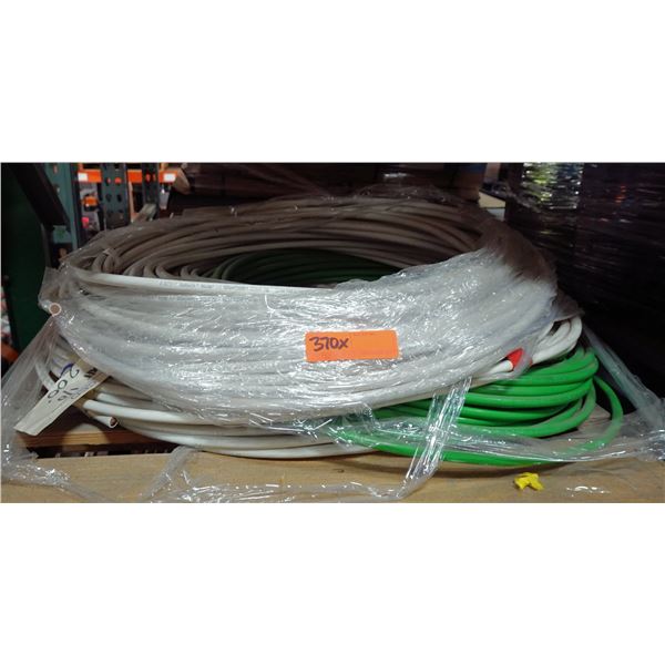 Pallet 2 Coils Misc Wire: CED Wht 1/0 THWN-2 & Green SimPull THHN
