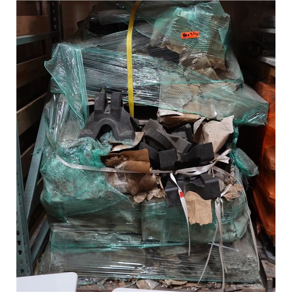 Pallet Rubber Roof Mounts for Conduit 9" x 9" x 7"H
