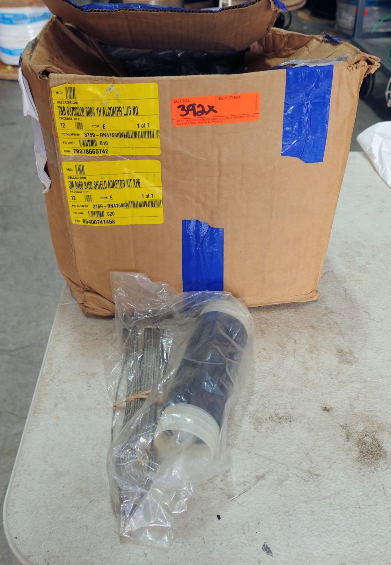Box 3M 8460 Shield Adaptor Kits XP6