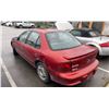 Image 2 : 1999 CHEVROLET CAVALIER, 4DRSD, RED, VIN 3G1JC5245XS802855,