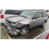 Image 1 : 2007 CHEVROLET TRAIL BLAZER LS, 4DRSW, GREY, VIN 1GNDT13S772102400,