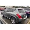 Image 2 : 2007 NISSAN MURANO SL, 4DRSW, GREY, VIN JN8AZ08W77W651706,