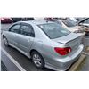 Image 2 : 2004 TOYOTA COROLLA S, 4DRSD, SILVER, VIN 2T1BR32E34C808489,