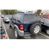 Image 2 : 2003 JEEP LIBERTY SPORT, 4DRSW, BLUE, VIN 1J4GL48K73W520016,