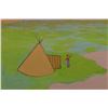 Image 8 : NAVAJO PAINTING (HARRISON BEGAY)