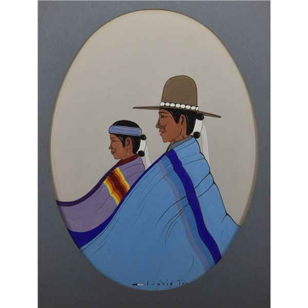 NAVAJO PAINTING (JUSTIN TSO)