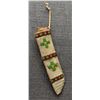 Image 1 : PLAINS BEADED KNIFE SHEATH AND KNIFE