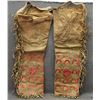 Image 1 : SANTEE SIOUX QUILLED LEGGINS