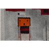 Image 7 : NAVAJO STORM PATTERN YEI TEXTILE