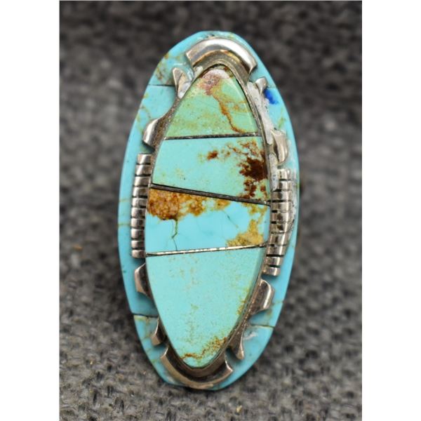 NAVAJO RING (SF AND BEAR HALLMARK )