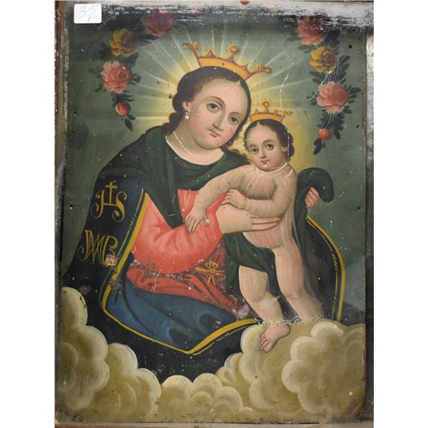 MEXICAN TIN RETABLO