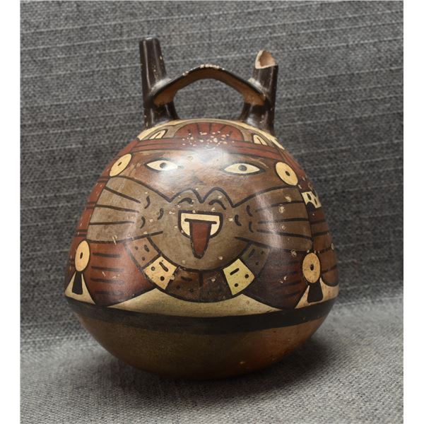 PRE-COLUMBIAN POTTERY PITCHER