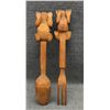 Image 2 : ESKIMO WOODEN FORK AND SPOON