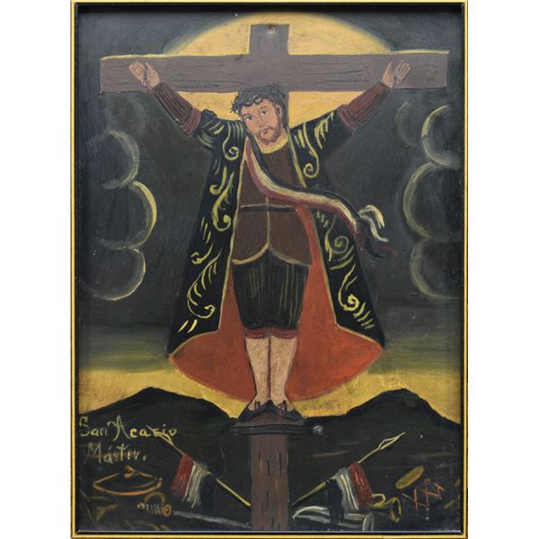 MEXICAN TIN RETABLO