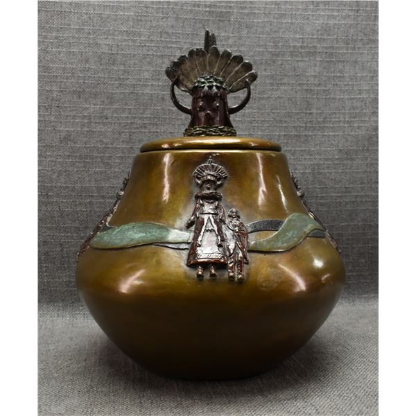 WESTERN BRONZE JAR (TOM KNAPP)