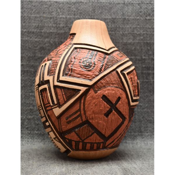 HOPI POTTERY VASE (TOM POLACCA)