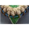 Image 9 : PRAIRIE OTTER SKIN FAUX BEAR CLAW NECKLACE