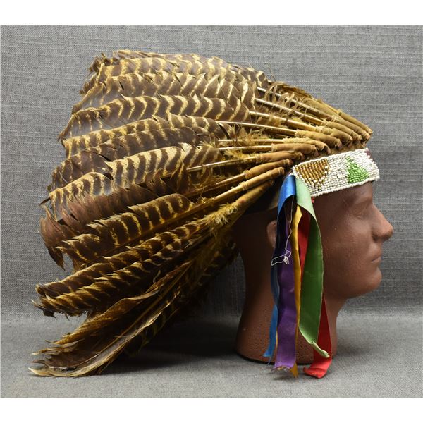 PLAINS INDIAN BONNET