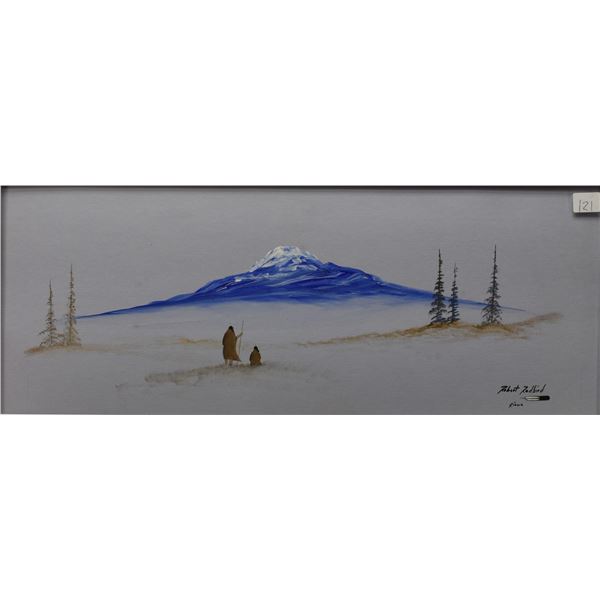 KIOWA PAINTING (ROBERT REDBIRD)