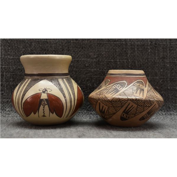 TWO HOPI POTTERY VASES