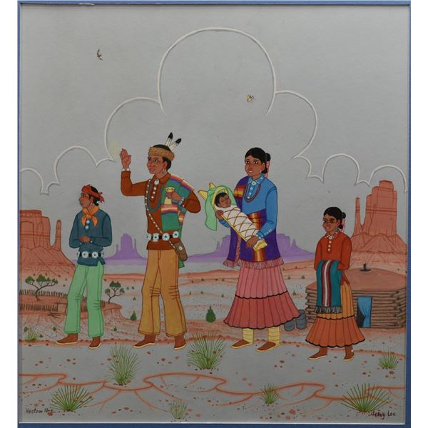 NAVAJO PAINTING (JERRY LEE)