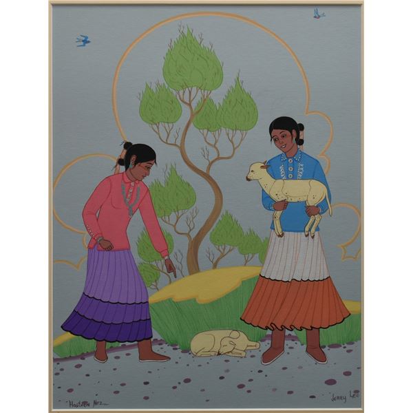 NAVAJO PAINTING (JERRY LEE)