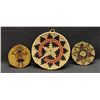 Image 1 : THREE HOPI BASKETRY PLAQUES