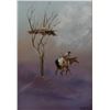 Image 1 : KIOWA PAINTING (BOBBY HILL "WHITE BUFFALO")
