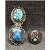 Image 3 : NINE NAVAJO AND ZUNI RINGS