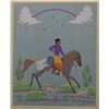 Image 1 : NAVAJO PAINTING (HARRISON BEGAY)